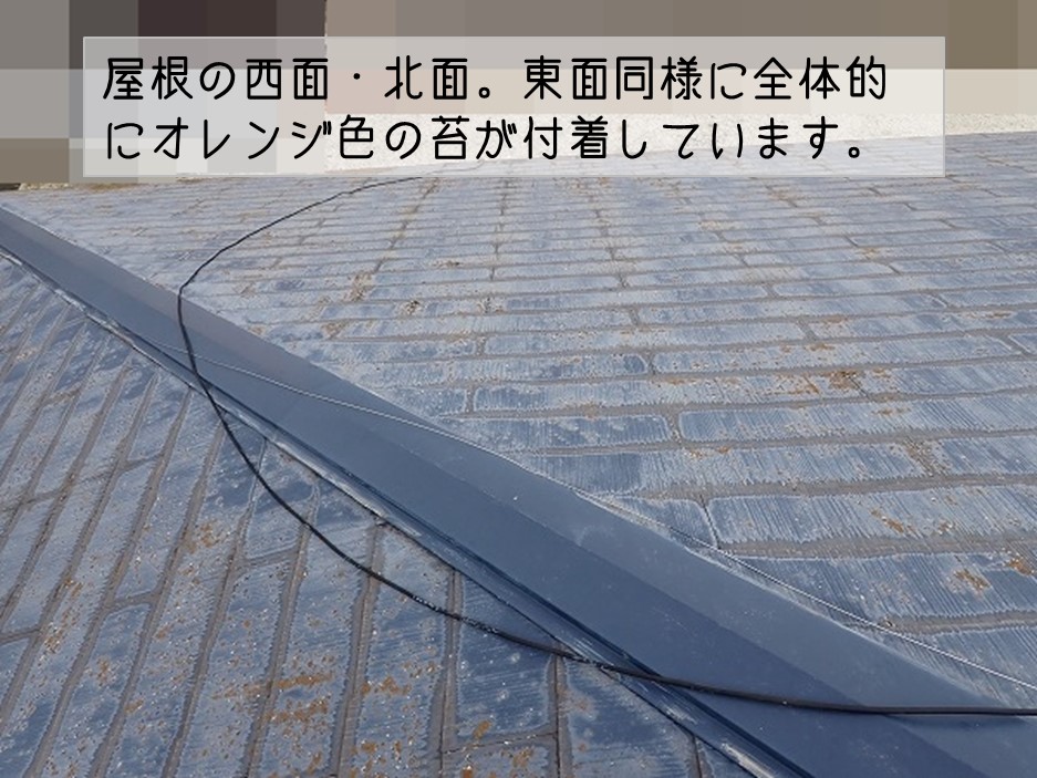 坂町　カラーベスト屋根　屋根調査